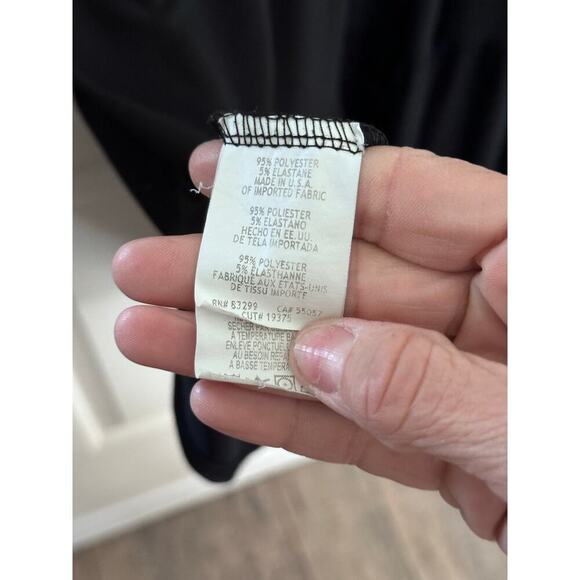 Annalee + Hope Women's Stretch High Neck Babydoll Swing Flattering Dress Size L - Picture 6 of 6